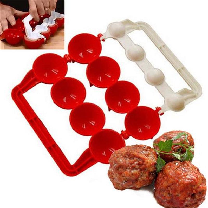 Meatball Molds Making Fishballs Christmas Kitchen Self Stuffing Food Cooking