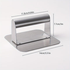 Stainless Steel Burger Press for Grilling Kitchen Gadgets