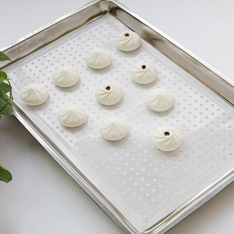 2 Pcs Non-stick Cooker Steamer Mesh Pad Kitchenware