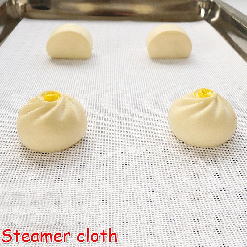 2 Pcs Non-stick Cooker Steamer Mesh Pad Kitchenware