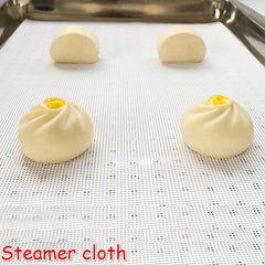 2 Pcs Non-stick Cooker Steamer Mesh Pad Kitchenware