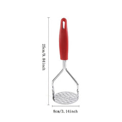 Stainless Steel Potato Masher for Perfectly Smooth Potatoes