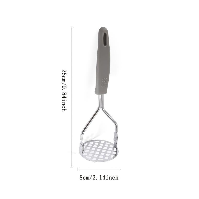 Stainless Steel Potato Masher for Perfectly Smooth Potatoes