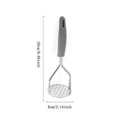 Stainless Steel Potato Masher for Perfectly Smooth Potatoes