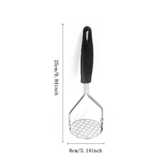 Stainless Steel Potato Masher for Perfectly Smooth Potatoes