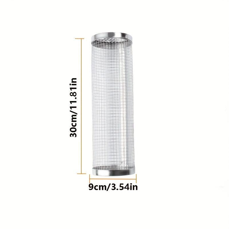 Stainless Steel BBQ Cooking Grill Basket for Outdoor Camping