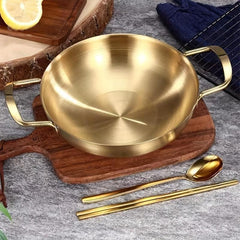 Stainless Steel Seafood Pot for Ramen & Crayfish, Small Kitchen Cooking Gadget
