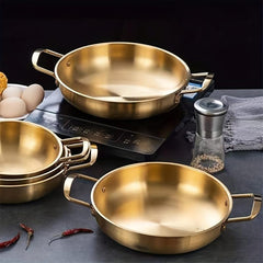 Stainless Steel Seafood Pot for Ramen & Crayfish, Small Kitchen Cooking Gadget