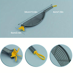 Pot Strainer With Handle Rice Washing Tool Colander Pasta Drainer