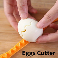 Egg Lace Mold with Safety Lock for Boiled Eggs