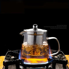 Glass Tea Infuser Tea Set High Temperature Resistant Filter Kettle