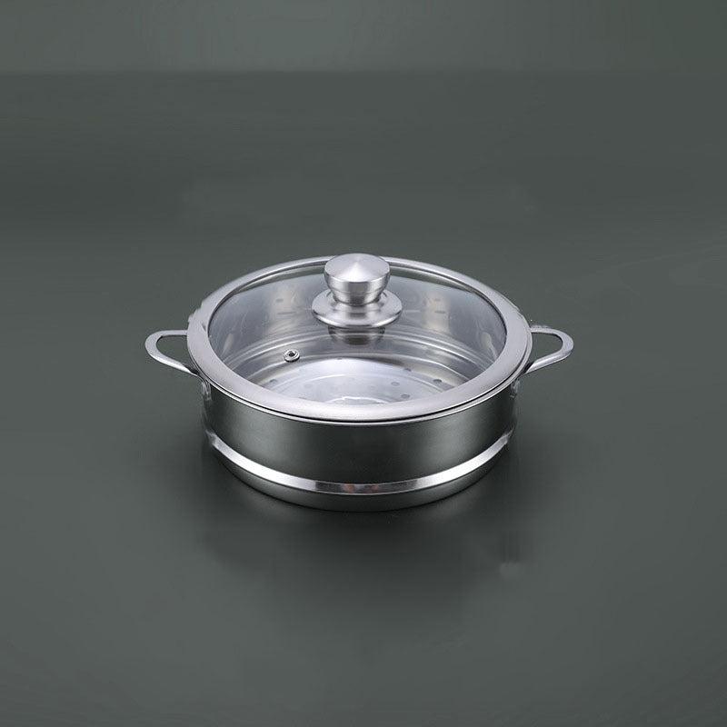 304 Stainless Steel Small Steamer Stackable Insert Cooker Basket