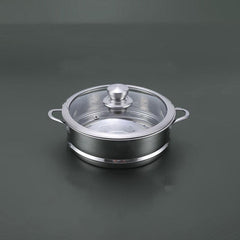 304 Stainless Steel Small Steamer Stackable Insert Cooker Basket
