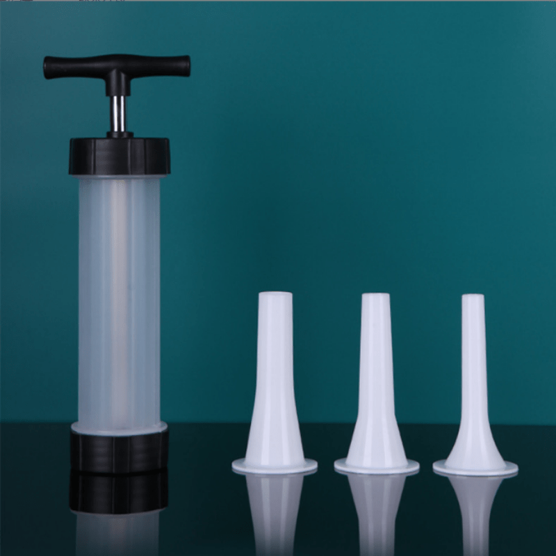Hand Operated Sausage Stuffer with Plastic Tubes