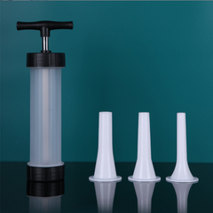 Hand Operated Sausage Stuffer with Plastic Tubes