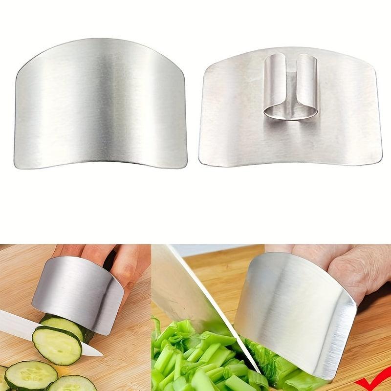 Stainless Steel Finger Hand Guard Finger Protector for Safe Cooking