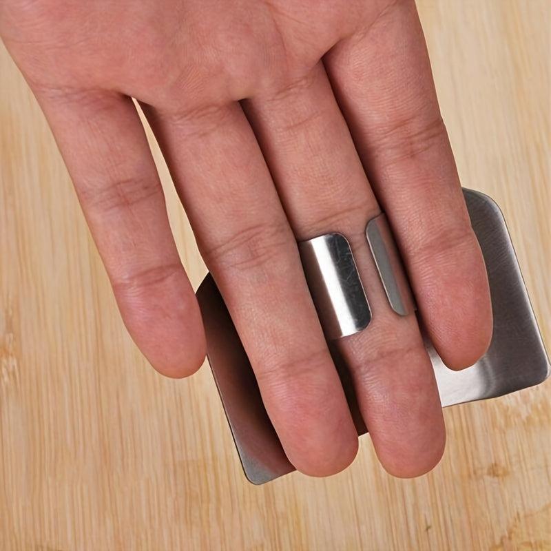 Stainless Steel Finger Hand Guard Finger Protector for Safe Cooking