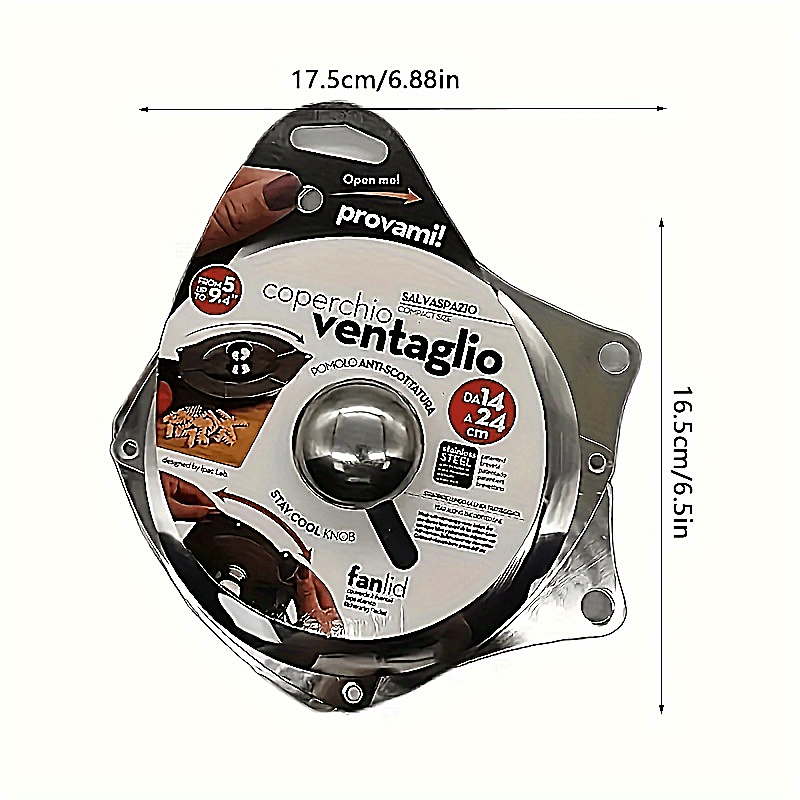 Adjustable Stainless Steel Pot Lid Holder