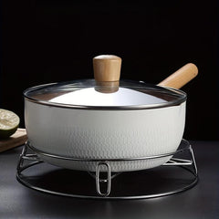 Stainless Steel Kitchen Pot Rack Steamer Rack Double-layer Wok Rack