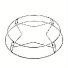 Stainless Steel Kitchen Pot Rack Steamer Rack Double-layer Wok Rack