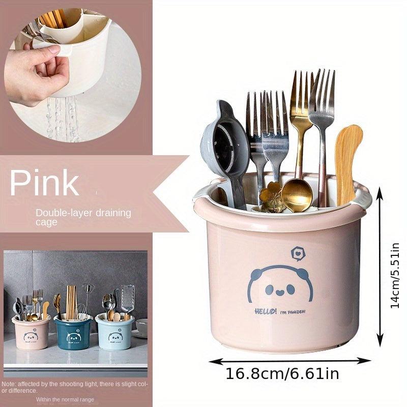 Kitchen Storage Organizer with Utensil Holder