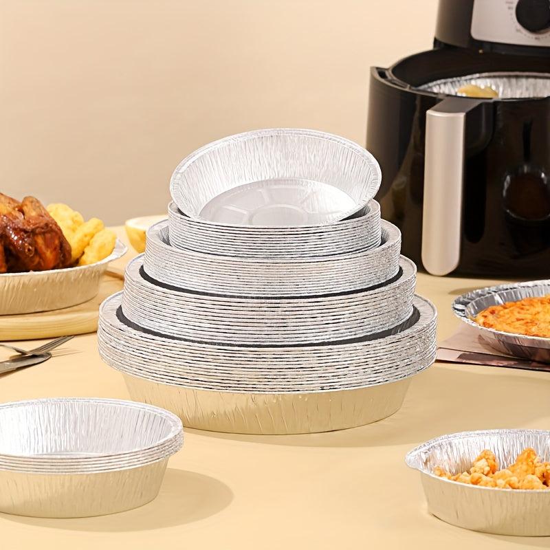 Disposable High Temp Oven Baking Pan Air Fryer Tin Paper Baking Pan