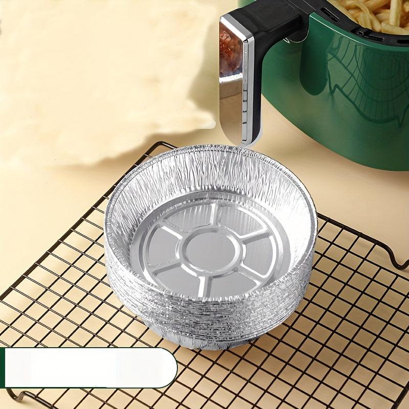 Disposable High Temp Oven Baking Pan Air Fryer Tin Paper Baking Pan