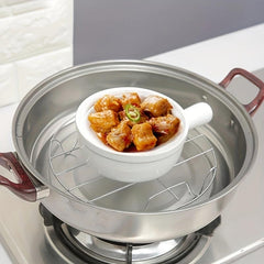 1pc Stainless Steel Steamer Rack Water Proof Steamer Household Steamer
