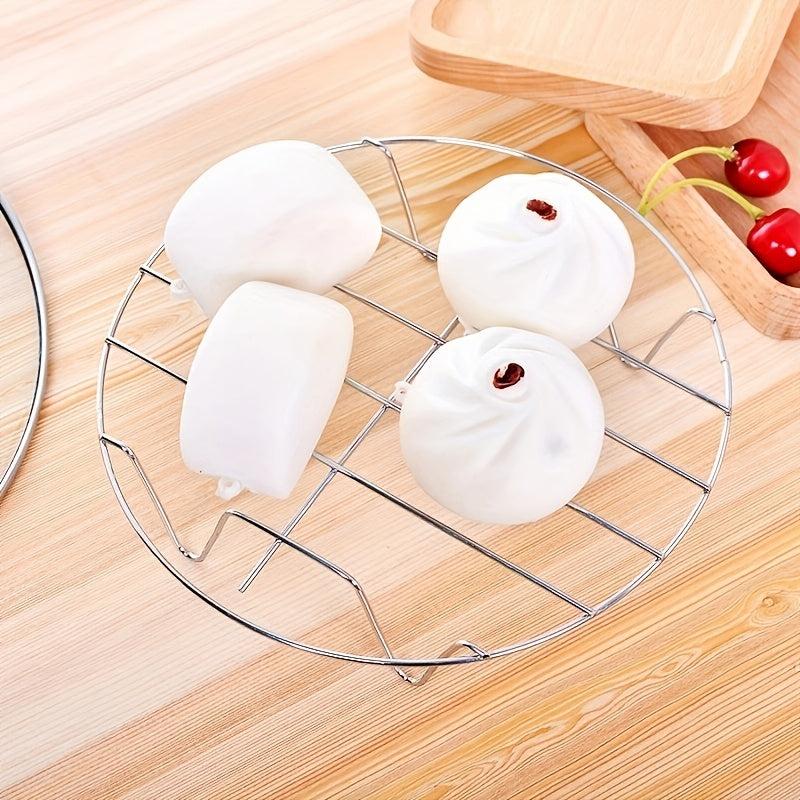 1pc Stainless Steel Steamer Rack Water Proof Steamer Household Steamer