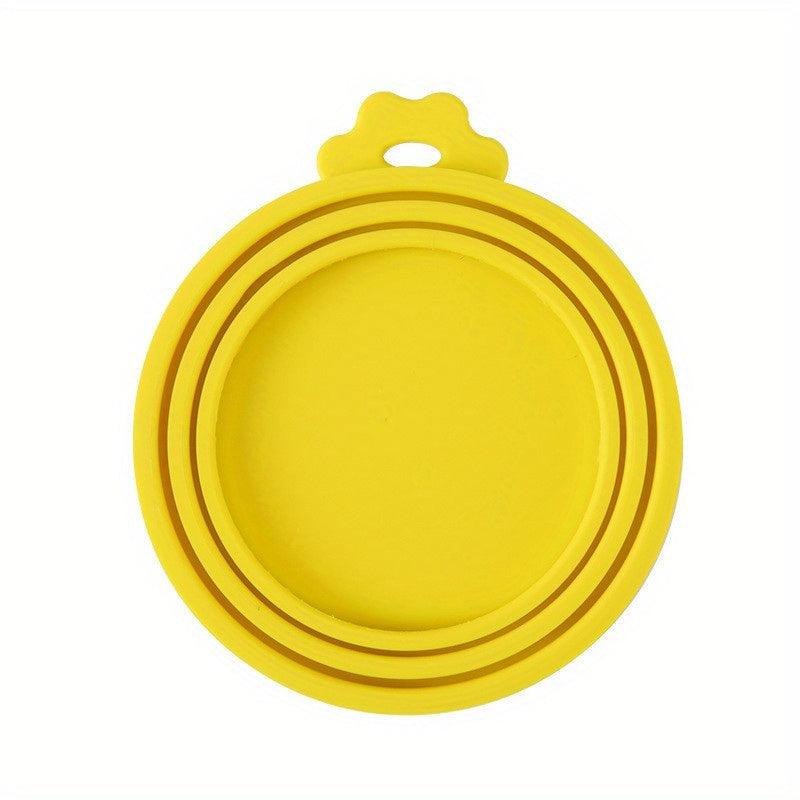 3-in-1 Silicone Can Covers for Pet Food - Fits Most Standard Sizes