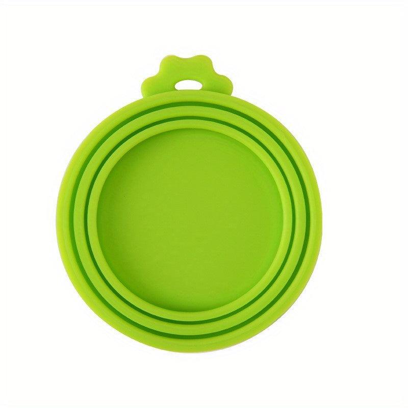 3-in-1 Silicone Can Covers for Pet Food - Fits Most Standard Sizes