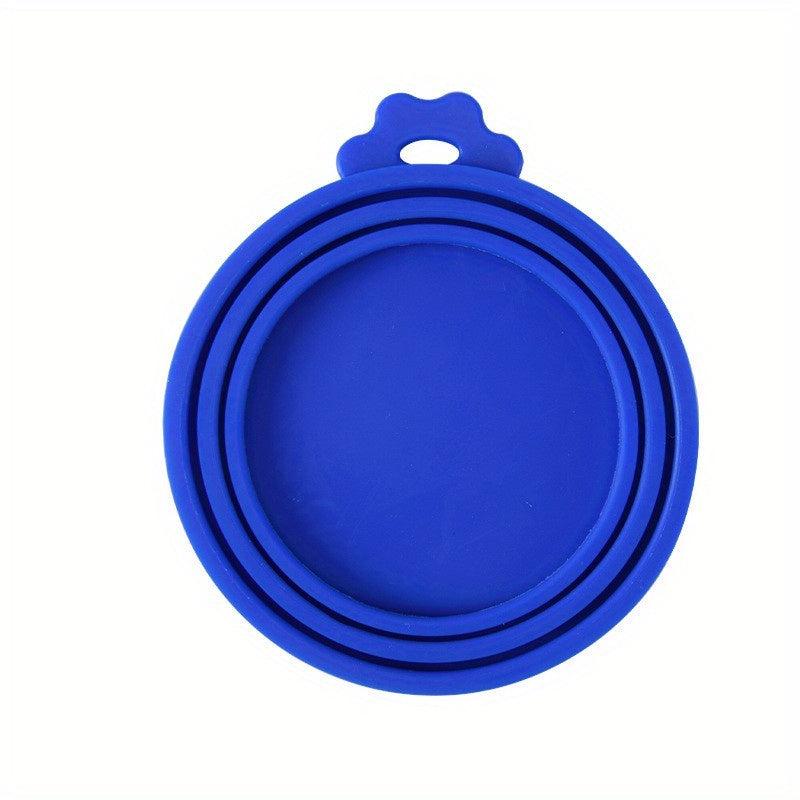 3-in-1 Silicone Can Covers for Pet Food - Fits Most Standard Sizes