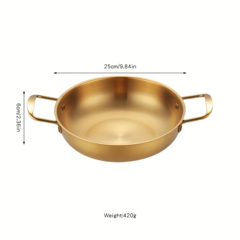 24cm Stainless Steel Ramen Pot Fast Noodle Cooking Pot