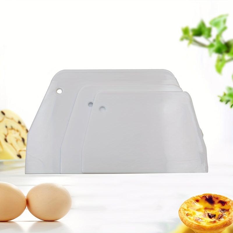 2pcs Cake Scraper Icing Smoother for Bakery Pastry Decoration