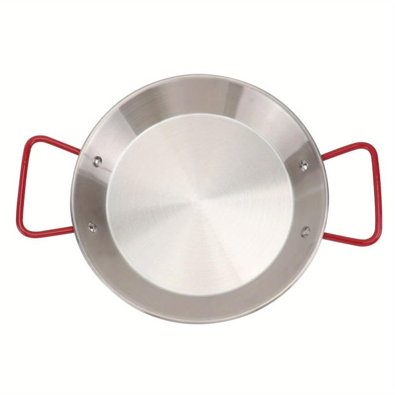 Stainless Steel Seafood Pan Portable Frying Pan Even Heat Cooking Tool