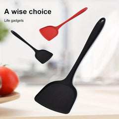 Silicone Spatula High Temp Resistant Kitchen Cooking Nonstick Pot Wok Spatula