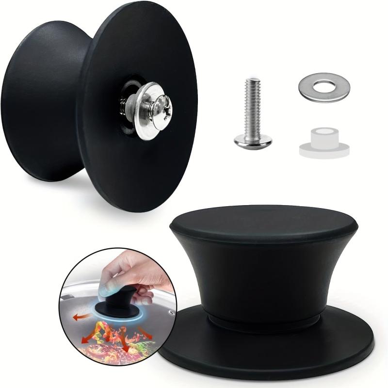 2pcs Silicone Pot Lid Replacement Knobs Heat Resistant