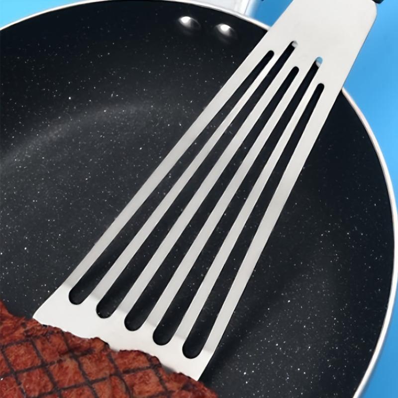 Stainless Steel Fish Spatula Slotted Cooking Utensil Kitchen Tool