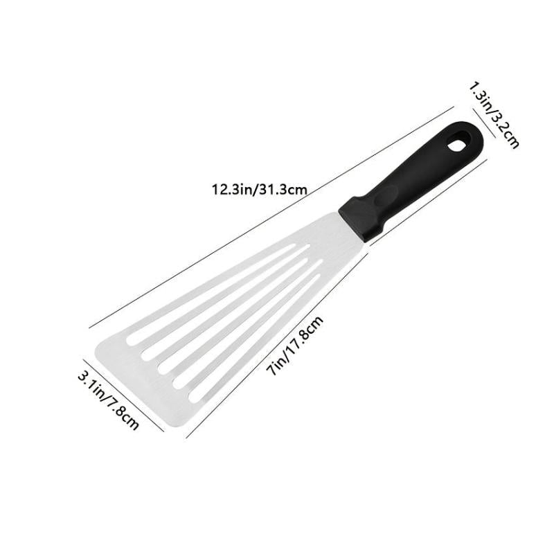 Stainless Steel Fish Spatula Slotted Cooking Utensil Kitchen Tool