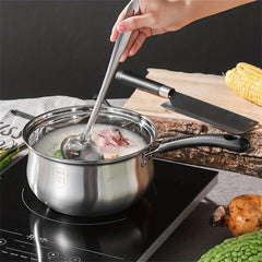 Stainless Steel Milk Pot 6.3'' Non-stick Saucepan Butter Warmer Pot
