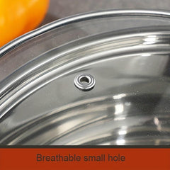 Stainless Steel Milk Pot 6.3'' Non-stick Saucepan Butter Warmer Pot