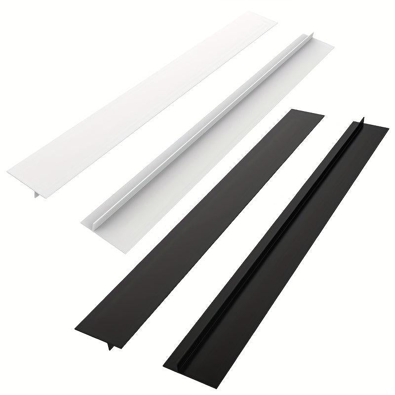 2pcs Silicone Gap Strip Stove Counter Sealing Strip Kitchen Accessory