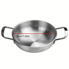 Stainless Steel Noodle Pot for Seafood & Hot Pot, 2 Ear Soup Pot