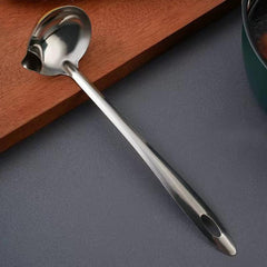 Stainless Steel Soup Separation Spoon Household Kitchen Filter Spoon