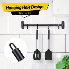 2pcs Silicone Turner Slotted Shovel Non Stick Spatula High Heat Resistant BPA