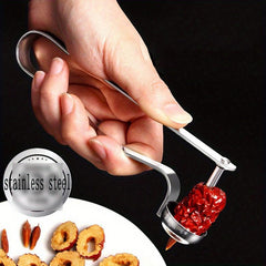 Stainless Steel Cherry Pitter Tool - Fruit Corer Household Gadget
