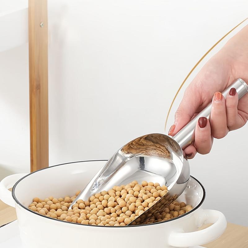 Stainless Steel Multipurpose Shovel for Kitchen Ice Scooping