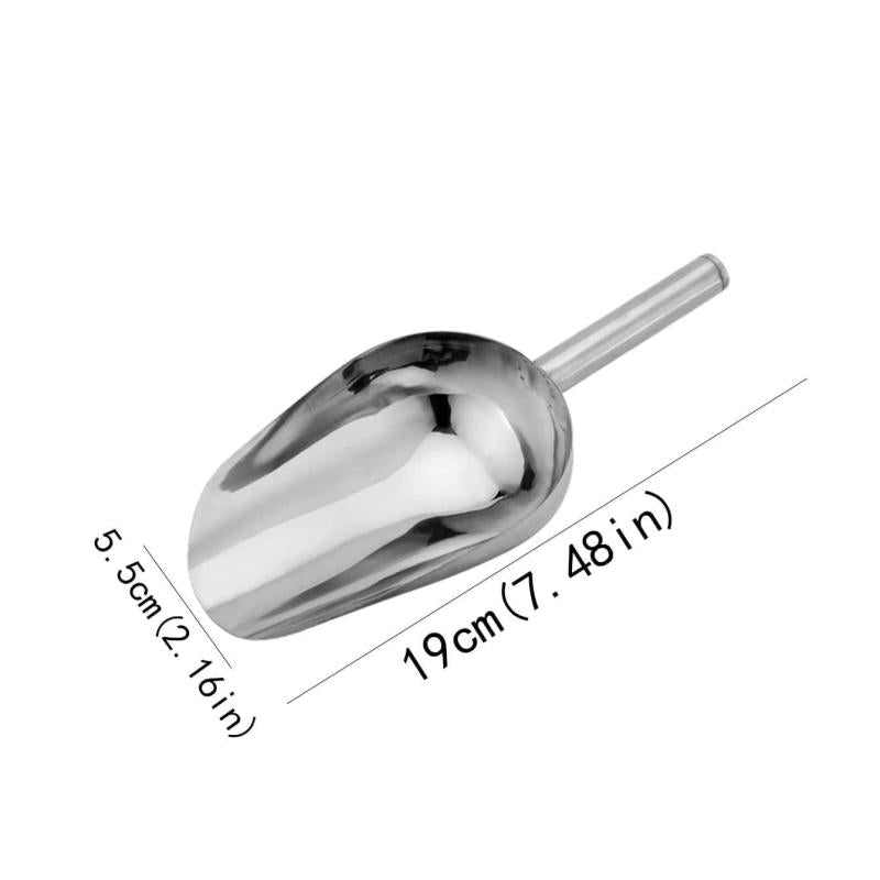 Stainless Steel Multipurpose Shovel for Kitchen Ice Scooping