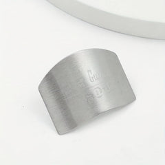 Stainless Steel Finger Guards for Cutting - Hand Protector to Avoid Injury