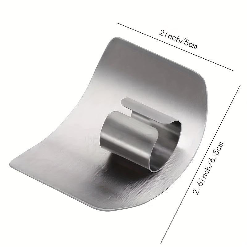 Stainless Steel Finger Guards for Cutting - Hand Protector to Avoid Injury